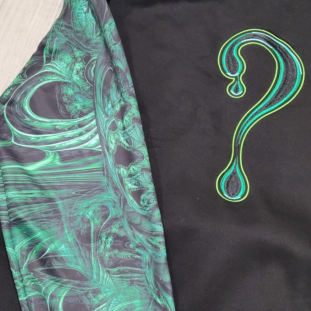 ✨Johnathan Singer x Many Visions Emerald Suwampee Dripper Hoodie XL Tipper Art - Picture 10 of 16